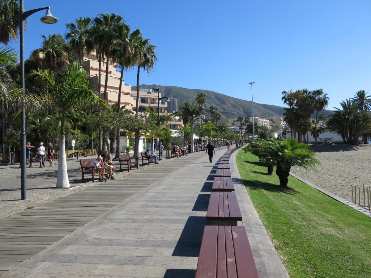 Estudio La Gavota, vista al mar Los Cristianos  Esterno foto